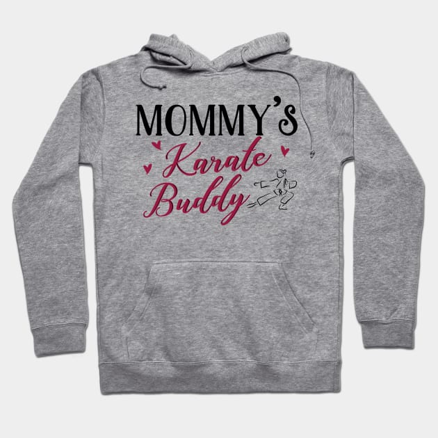 Mom Daughter Matching Karate Shirts Hoodie by KsuAnn